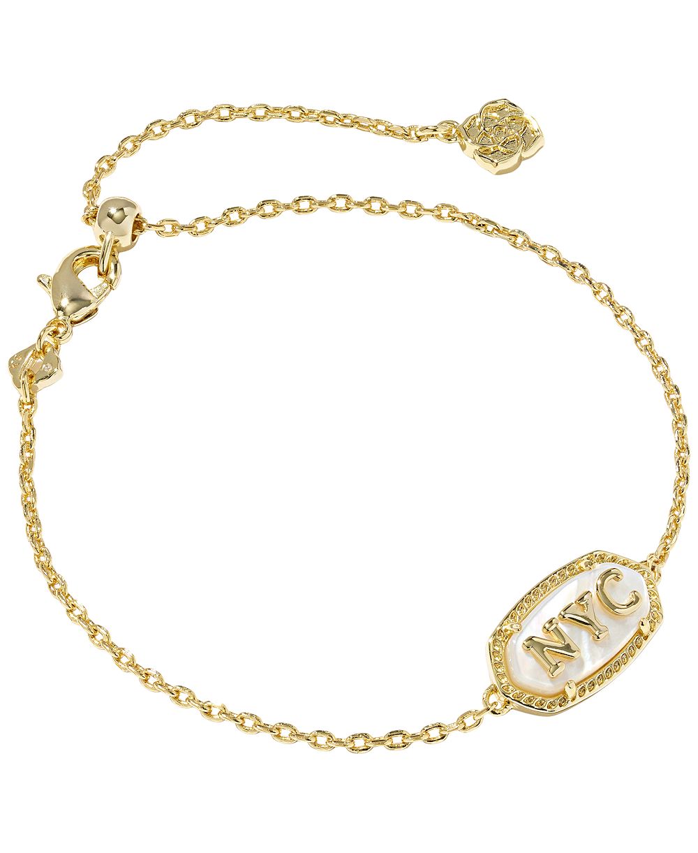 Браслет Kendra Scott Elaina NYC Delicate Metal Plated Link & Chain