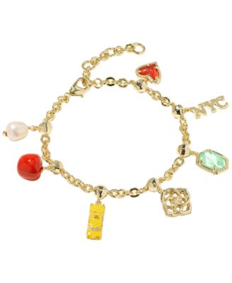 Kendra Scott NYC Icon браслет с жемчугом Freshwater и имитацией жемчуга
