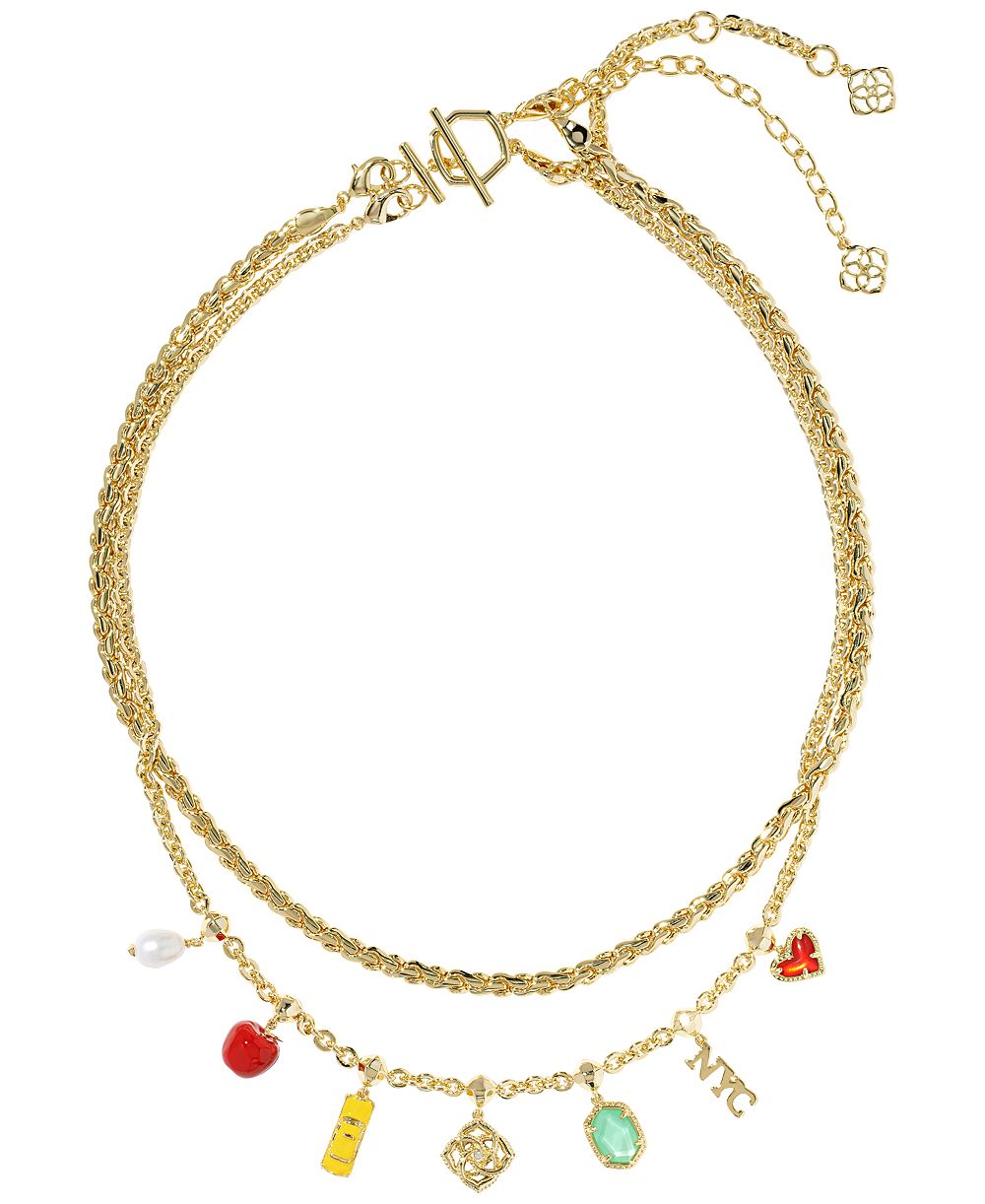 Колье Kendra Scott NYC Icon с натуральным и искусственным жемчугом