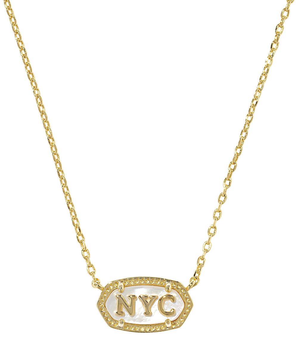 Колье Kendra Scott Elisa NYC 14k Metal-Plated Short Pendant