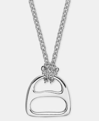 Lauren Ralph Lauren Кулон Equestrian Necklace, 18" + 3" extender
