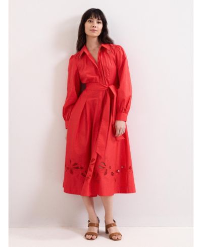 Платье миди Phase Eight Women's Kim Cutwork Hem