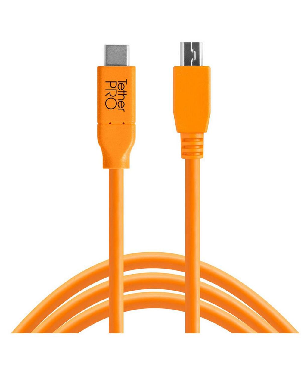 Tether Tools Pro USB-C to 2.0 Mini-B 5-Pin Cable