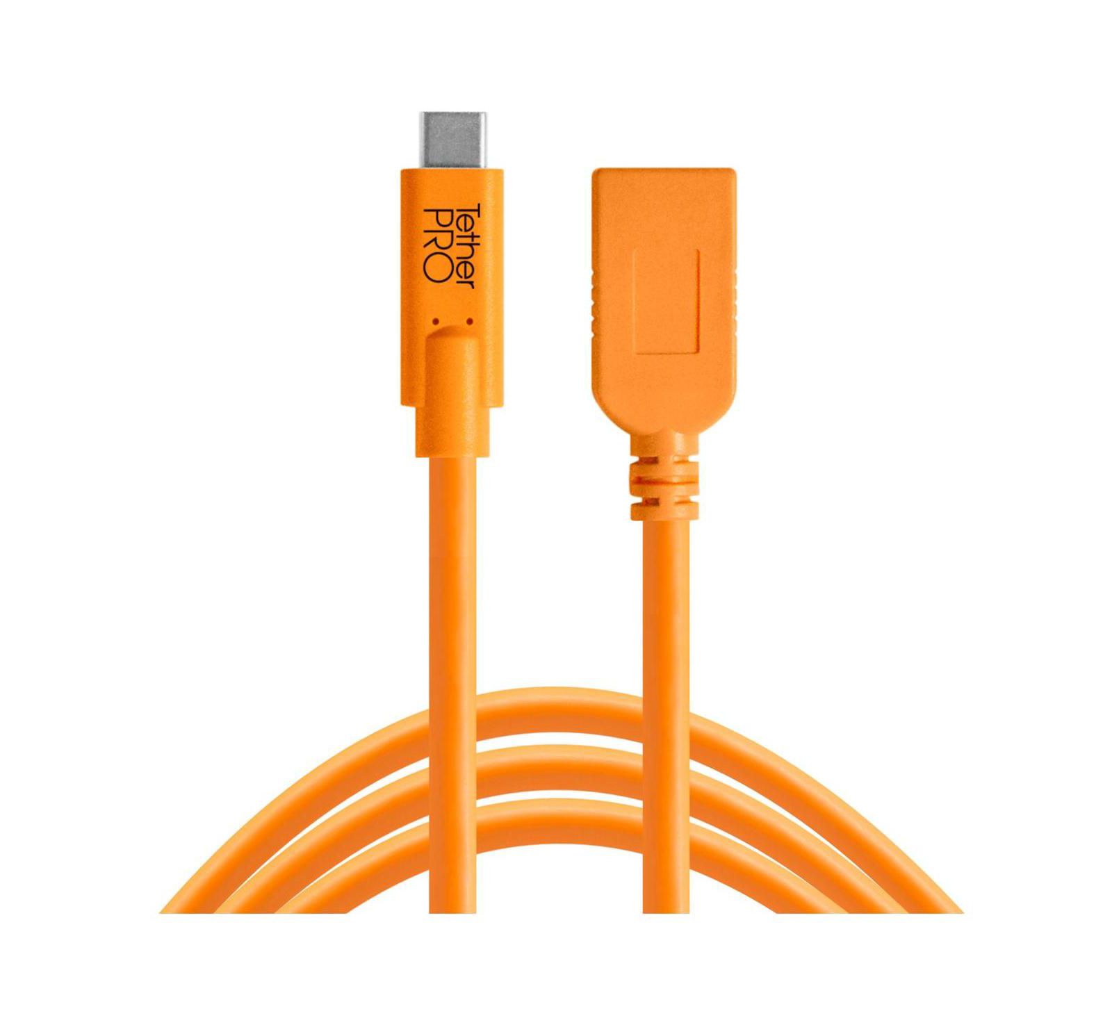 Адаптер Tether Tools TetherPro 15-Foot USB-C to USB-A Female для usb-устройств