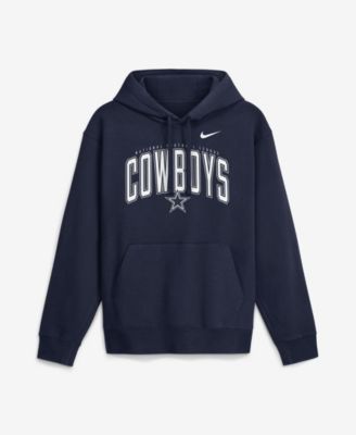 Nike Men's Navy Dallas Cowboys Expect Victory Club Fleece Pullover Hoodie