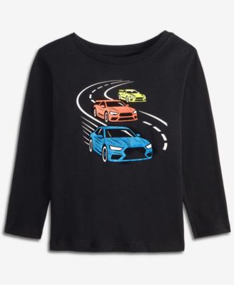 Epic Threads Toddler Boys' 12M-5T Race Car Long-Sleeve T-Shirt, Macy's Exclusive