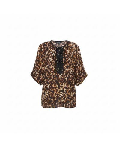 Женская блузка Pre-Owned Roberto Cavalli Silk Crepe