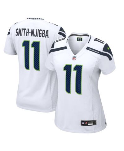 Nike Женская игровая джерси Seattle Seahawks Jaxon Smith-Njigba White