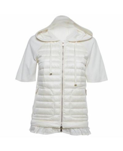 Pre-Owned Moncler Женская стеганая пуховая куртка из нейлона