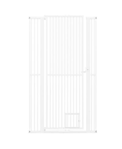 RUIE 67.5 inch Extra Tall Pet Gate with 30.5-41 inch Adjustable Width Opening
