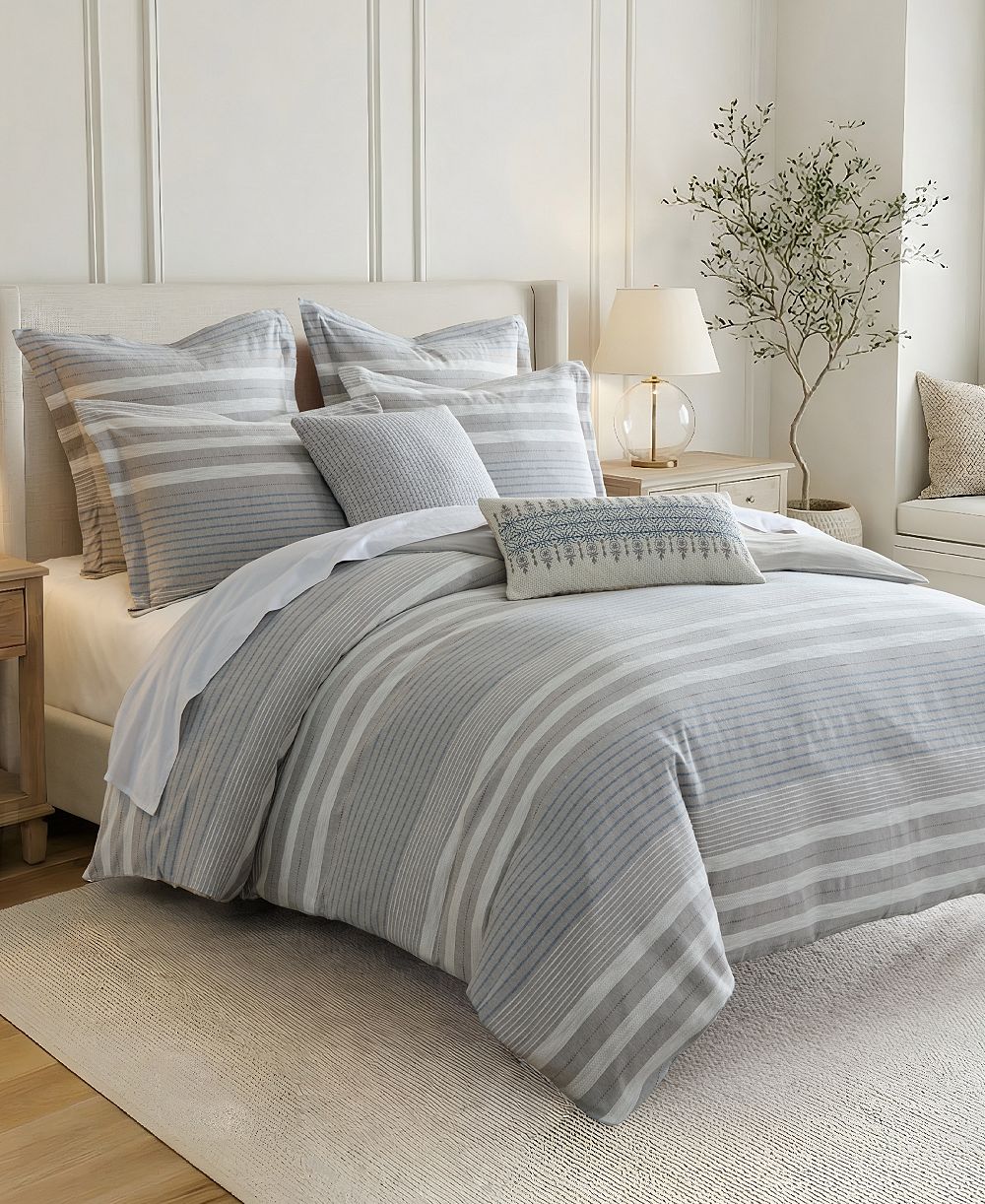 Комплект покрывала Levtex Home Hawthorn Stripes Reversible 2-Piece Comforter Set Twin/Twin XL