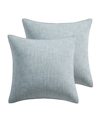 Levtex Home Pick-Stitch Artisan Cotton 2-Piece Sham Set, European