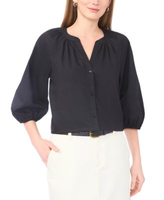Женская блузка Vince Camuto Raglan-Sleeve Button-Down