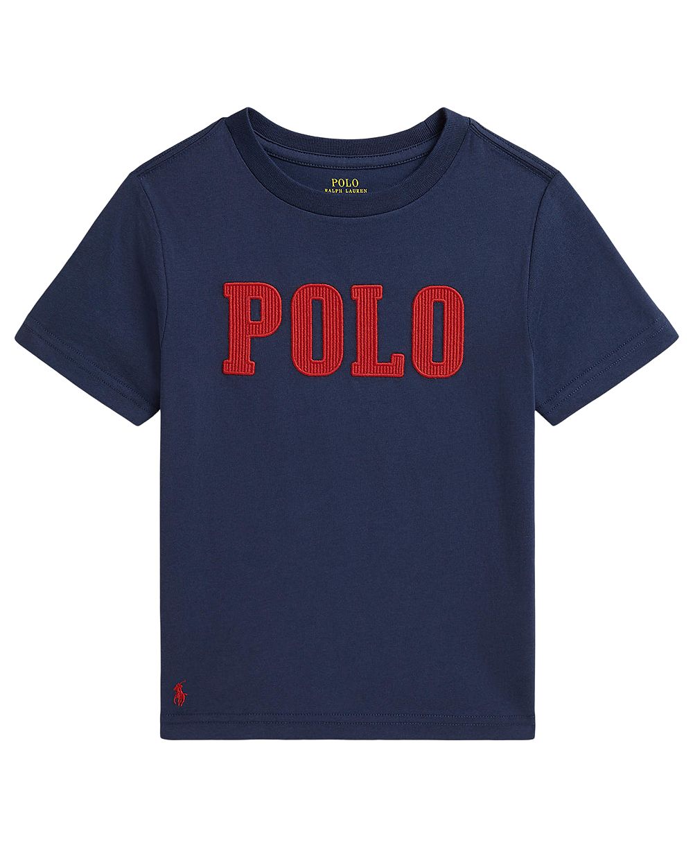 Детская футболка Polo Ralph Lauren 2T-7 Logo Cotton Jersey