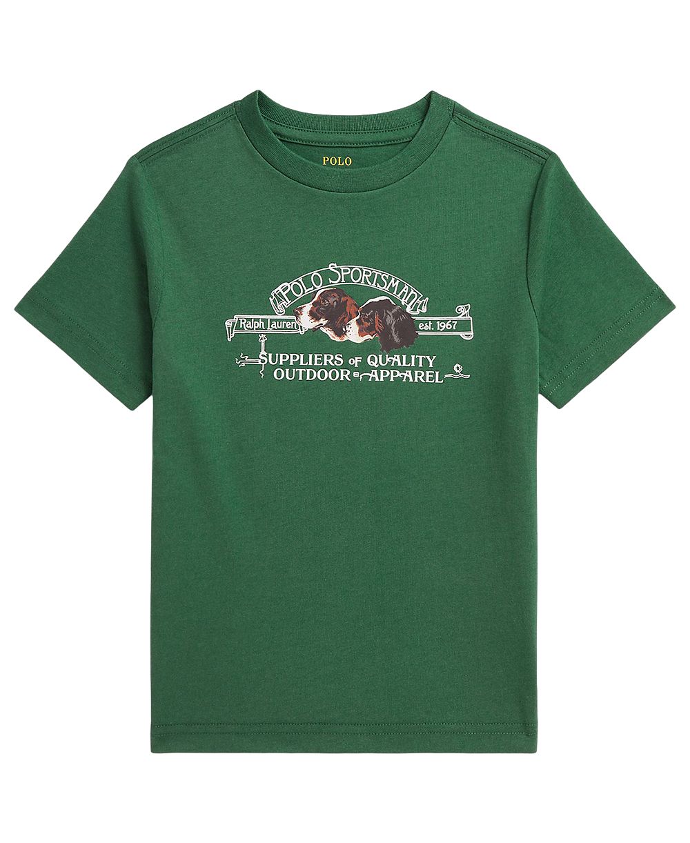 Polo Ralph Lauren Детская футболка Polo Sportsman Jersey, 2T-7