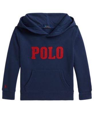 Детское флисовое худи Polo Ralph Lauren Boys' 2T-7 Logo
