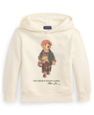 Polo Ralph Lauren свитшот с капюшоном Polo Bear из флиса для мальчиков