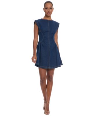 Женское платье Donna Morgan Soft Stretch Jewel Neck Zipper