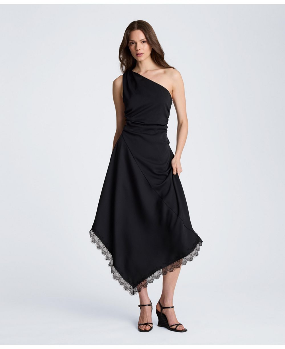 Женское асимметричное платье Kenneth Cole с открытым плечом
