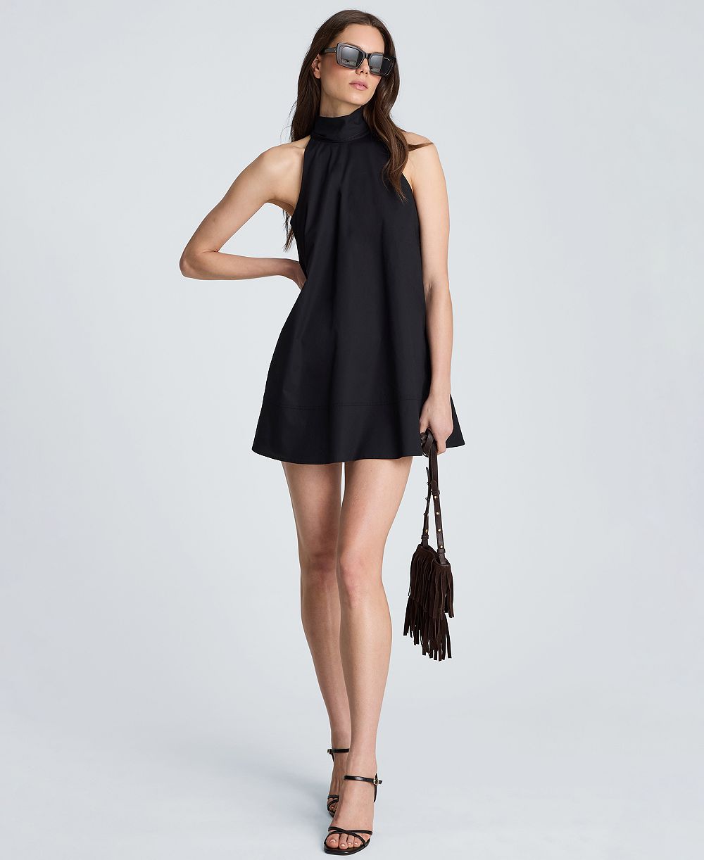 Женское мини-платье Kenneth Cole Self-Tie Back Halter Neck