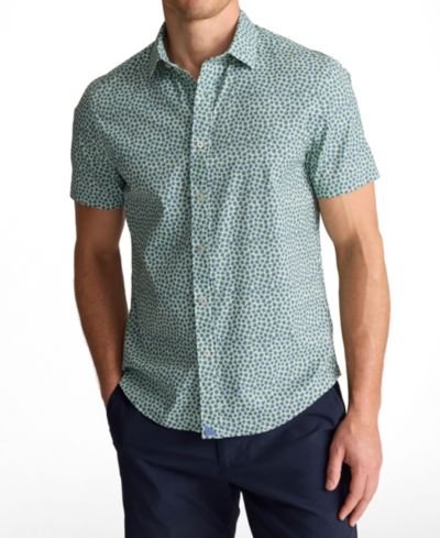 UNTUCKit Мужская рубашка Kyros с коротким рукавом Regular Fit