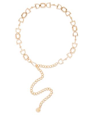 Steve Madden Equestrian Link Chain Belt