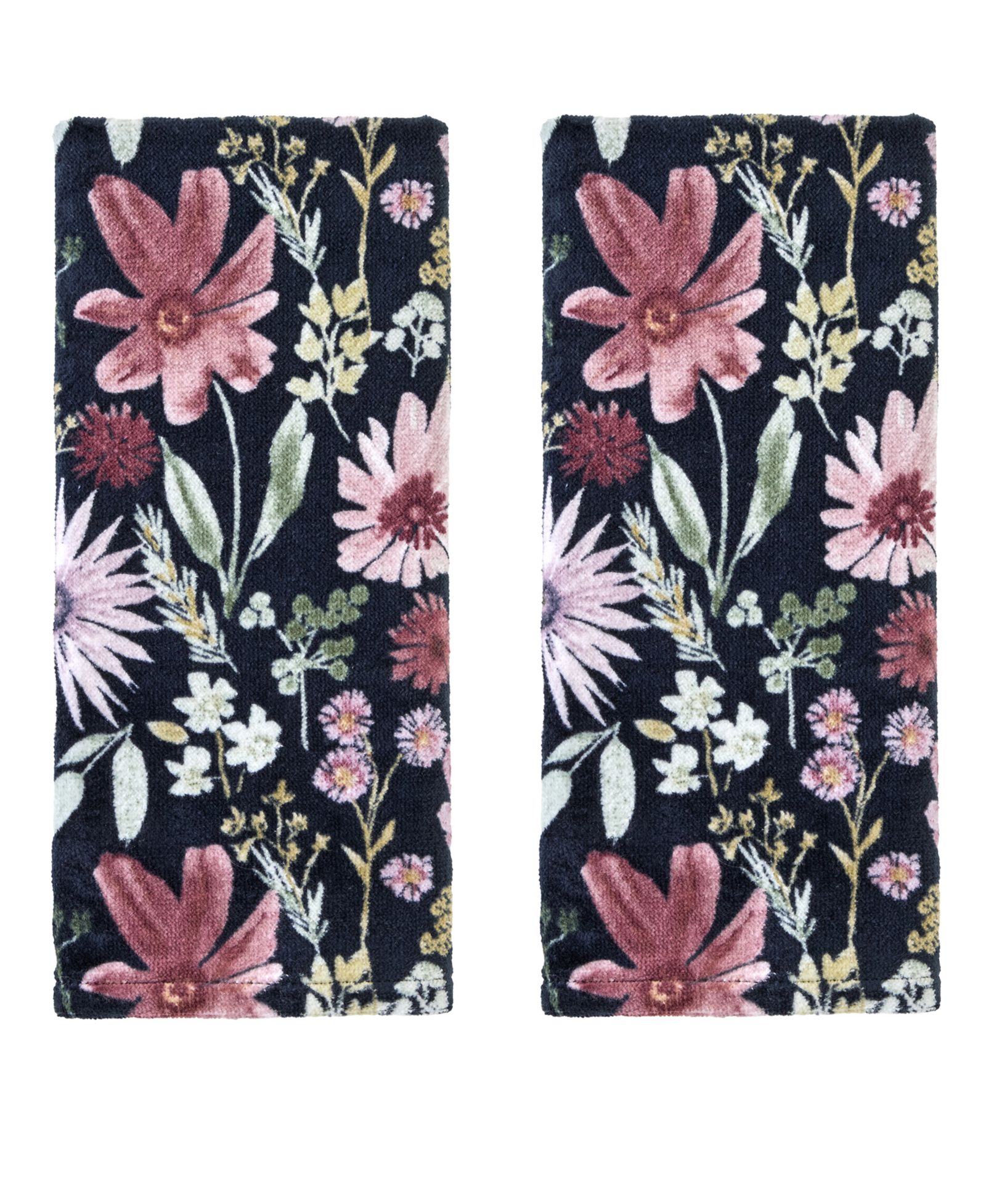 SKL Home Wildflower Printed 2-Piece Hand Towel Set