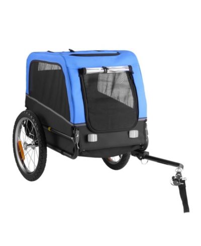 RUIE Smaller Pet Bike Trailer Bicycle Carrier Supports up to 66 lbs Internal Leash
