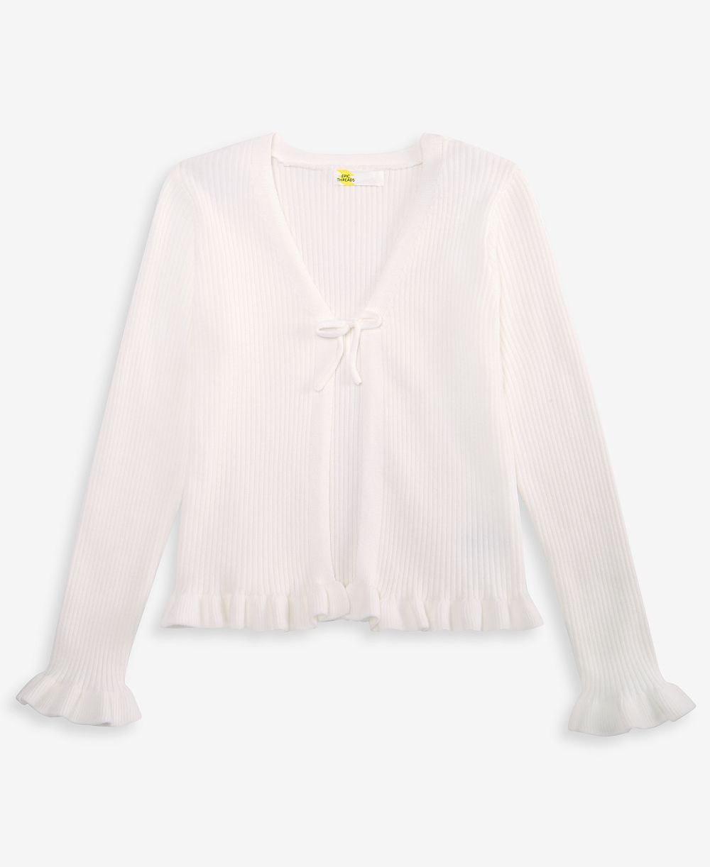 Кардиган Epic Threads для девочек XS-XL Dreamyarn с завязками спереди, эксклюзив Macy's