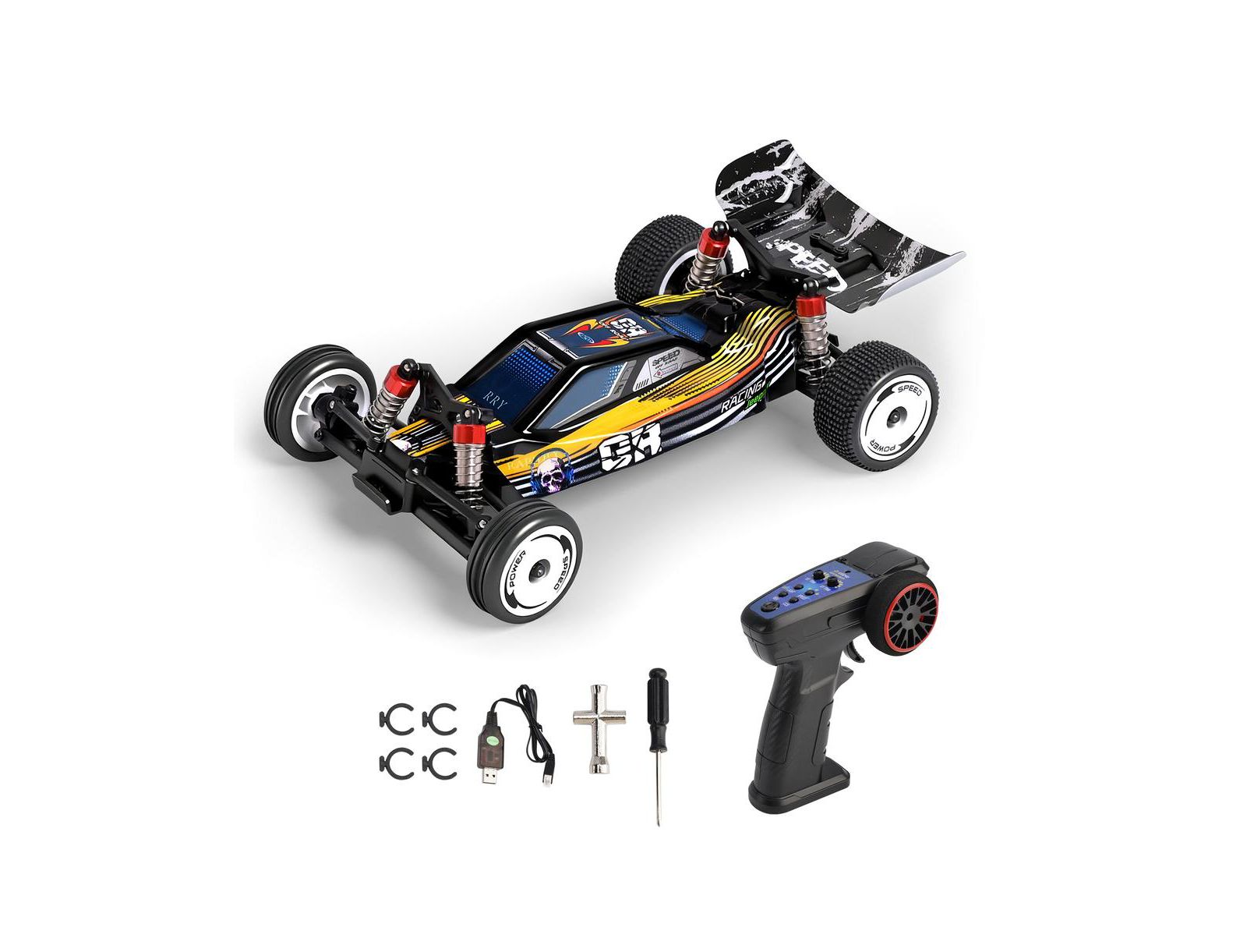 Bruce & Shark 1:24 Scale Off-Road 3-Speed RC Car