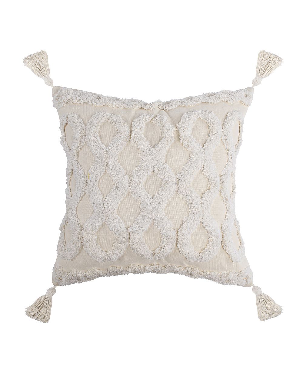 Levtex Home Pick-Stitch Artisan Decorative Pillow, 18" x 18"