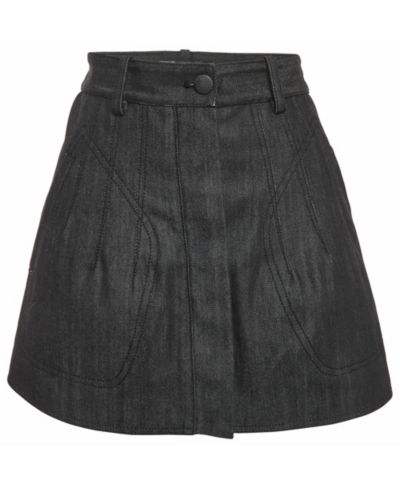Женская джинсовая мини-юбка Balenciaga Pre-Owned