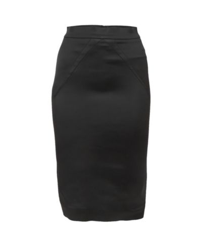 Pre-Owned Dolce & Gabbana Женская юбка-карандаш из сатина