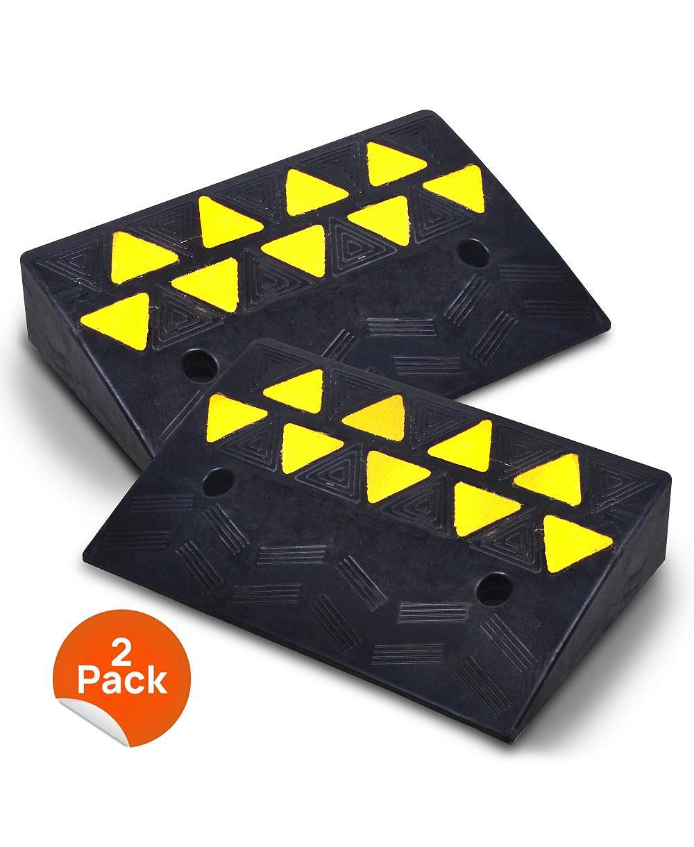 Парная пара пандусов Pyle Heavy-Duty Car/Truck Curb Ramps