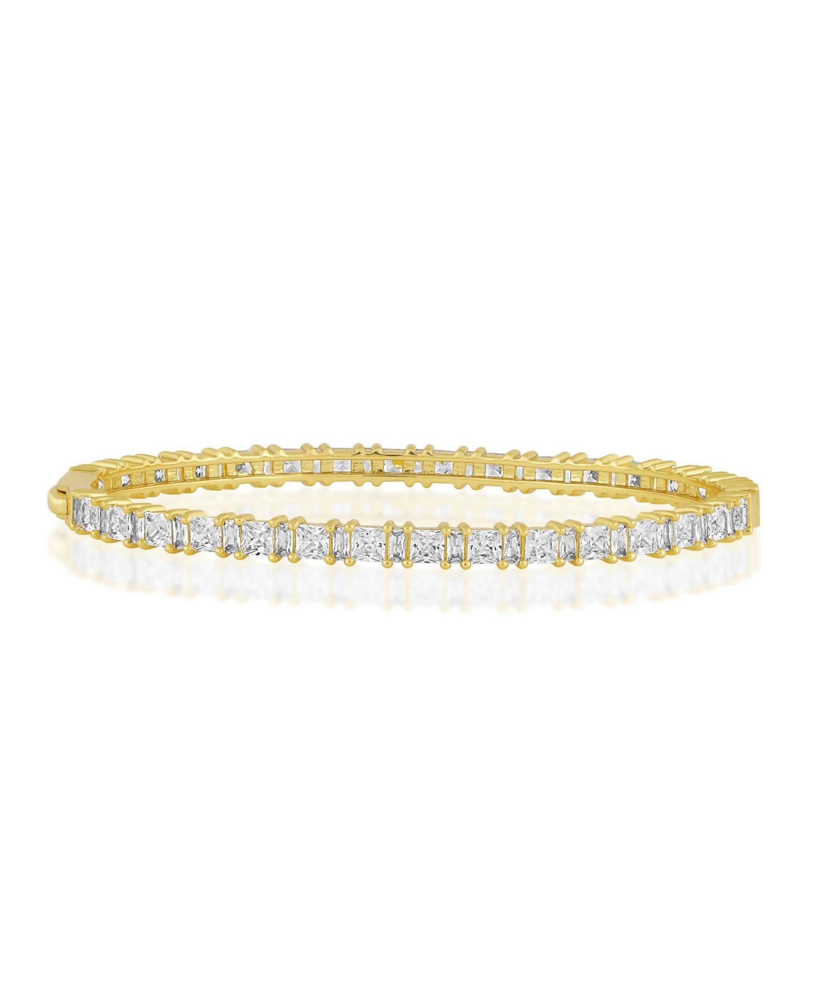 Браслет Simona Radiant Square 4-Prong CZ