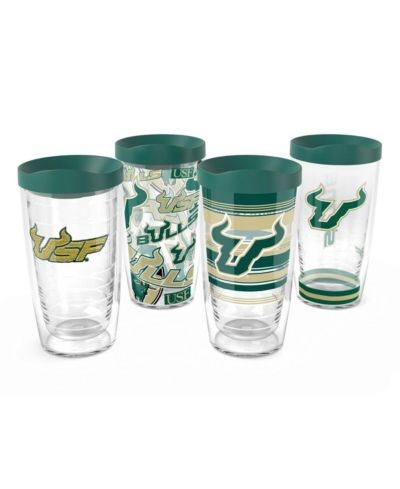 Tervis South Florida Bulls 4-Pack 16oz. Classic Tumbler Set