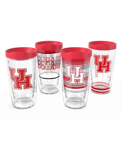 Tervis Houston Cougars 4-Pack 16oz. Classic Tumbler Set