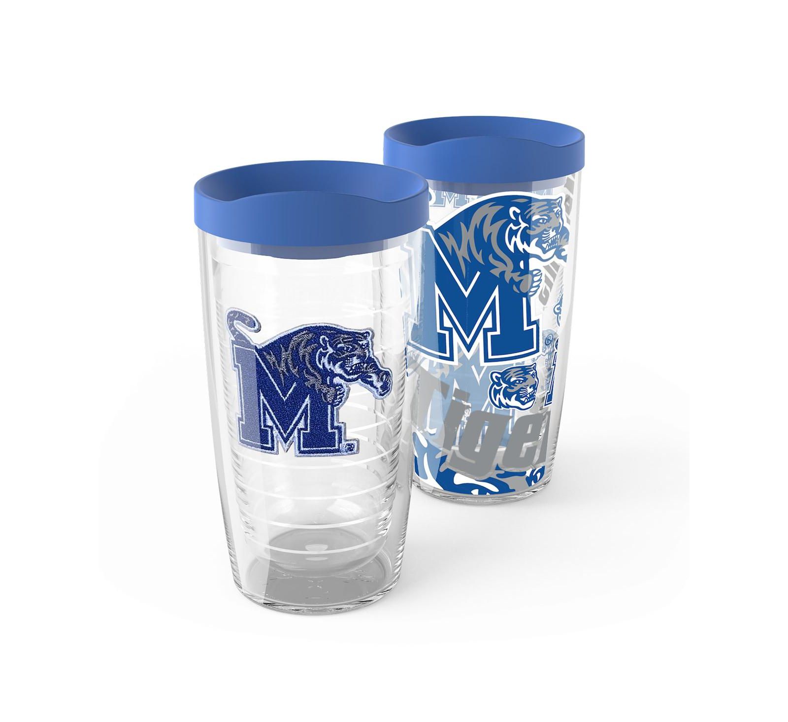 Набор стаканов Tervis Memphis Tigers, 2 шт., 16oz.