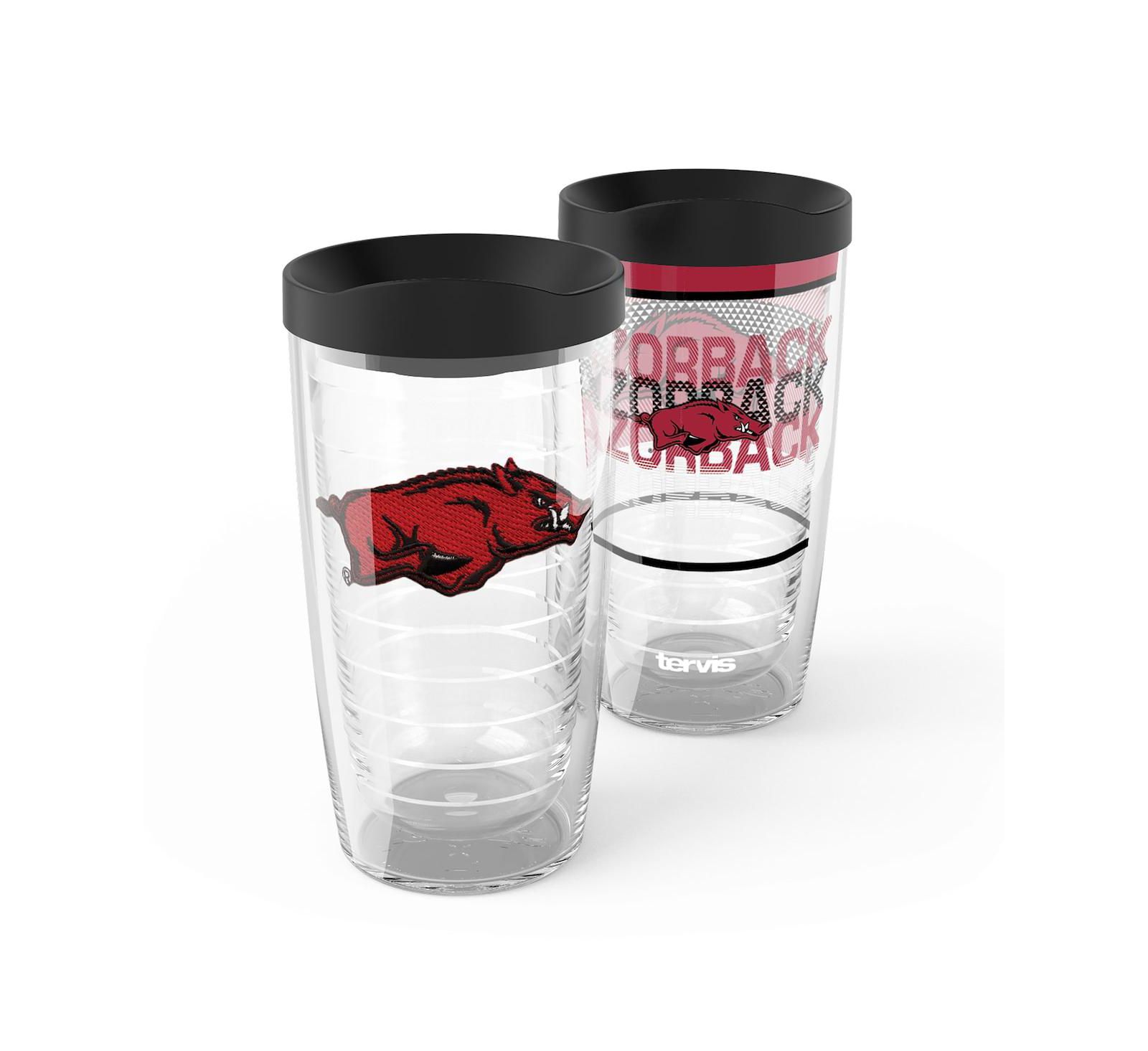 Tervis набор стаканов 2-Pack Arkansas Razorbacks 16oz.