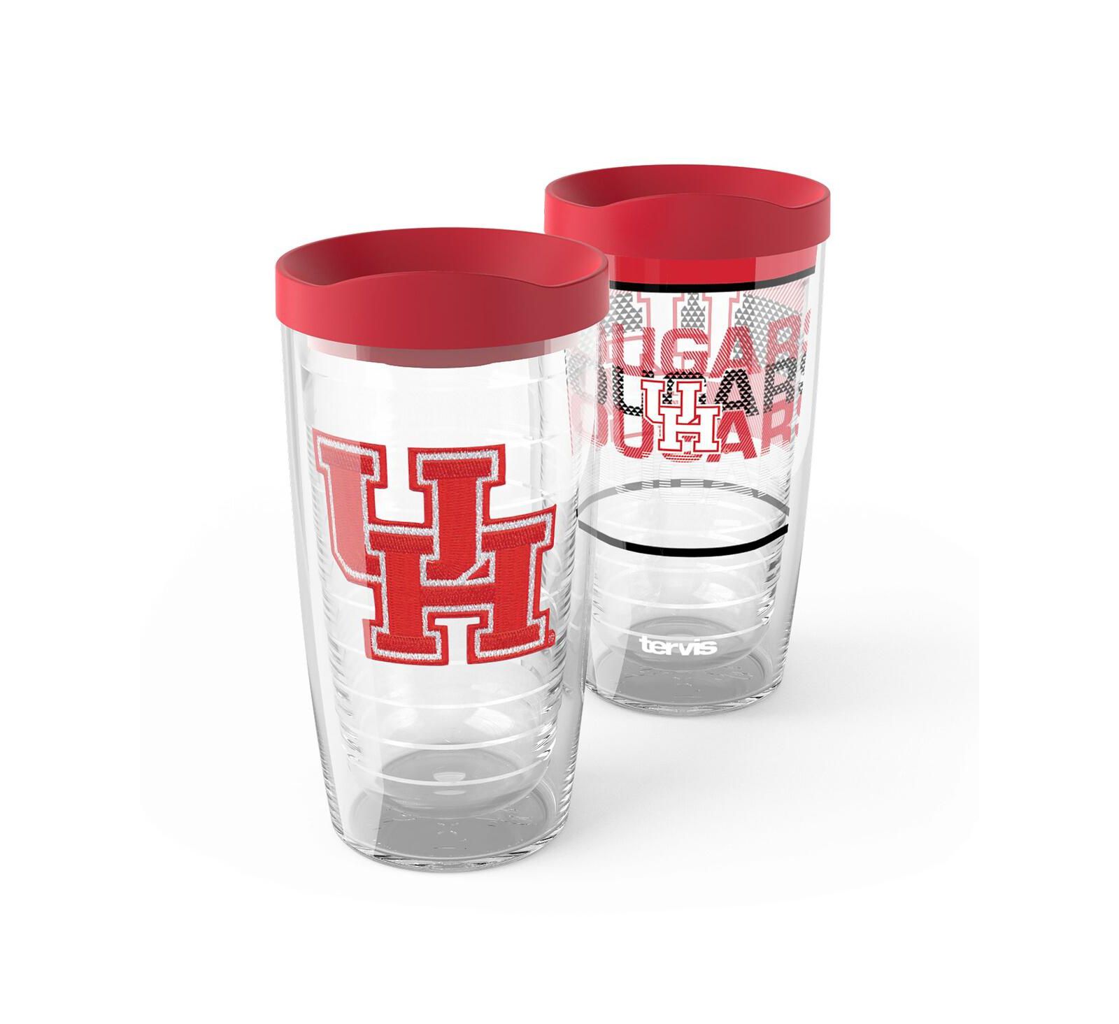Tervis Houston Cougars 2-Pack 16oz. Competitor Emblem Tumbler Set