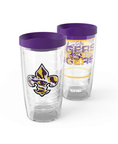 Tervis Набор из 2 стаканов LSU Tigers, 16oz. с эмблемой