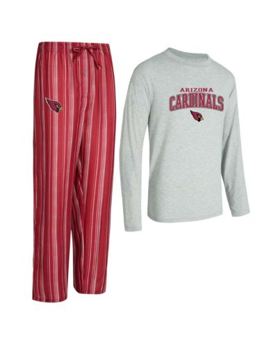 Concepts Sport Men's Arizona Cardinals Petition Long Sleeve Top & Pants Sleep Set