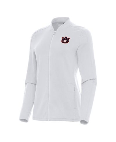 Женская куртка Antigua Auburn Tigers Continual Full-Zip, белая