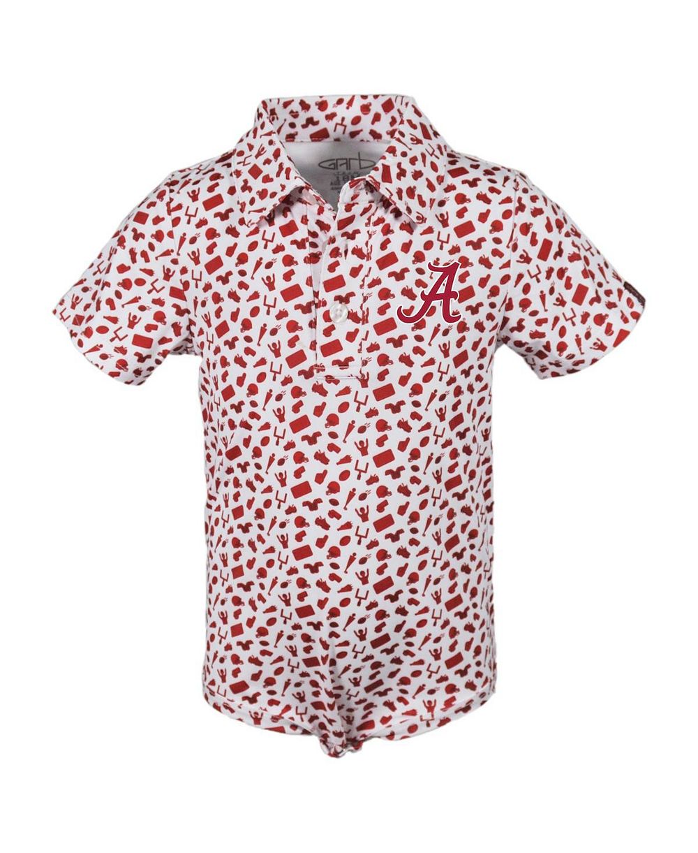 Garb детский комбинезон polo с принтом Alabama Crimson Tide