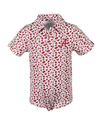 Garb детский комбинезон polo с принтом Alabama Crimson Tide