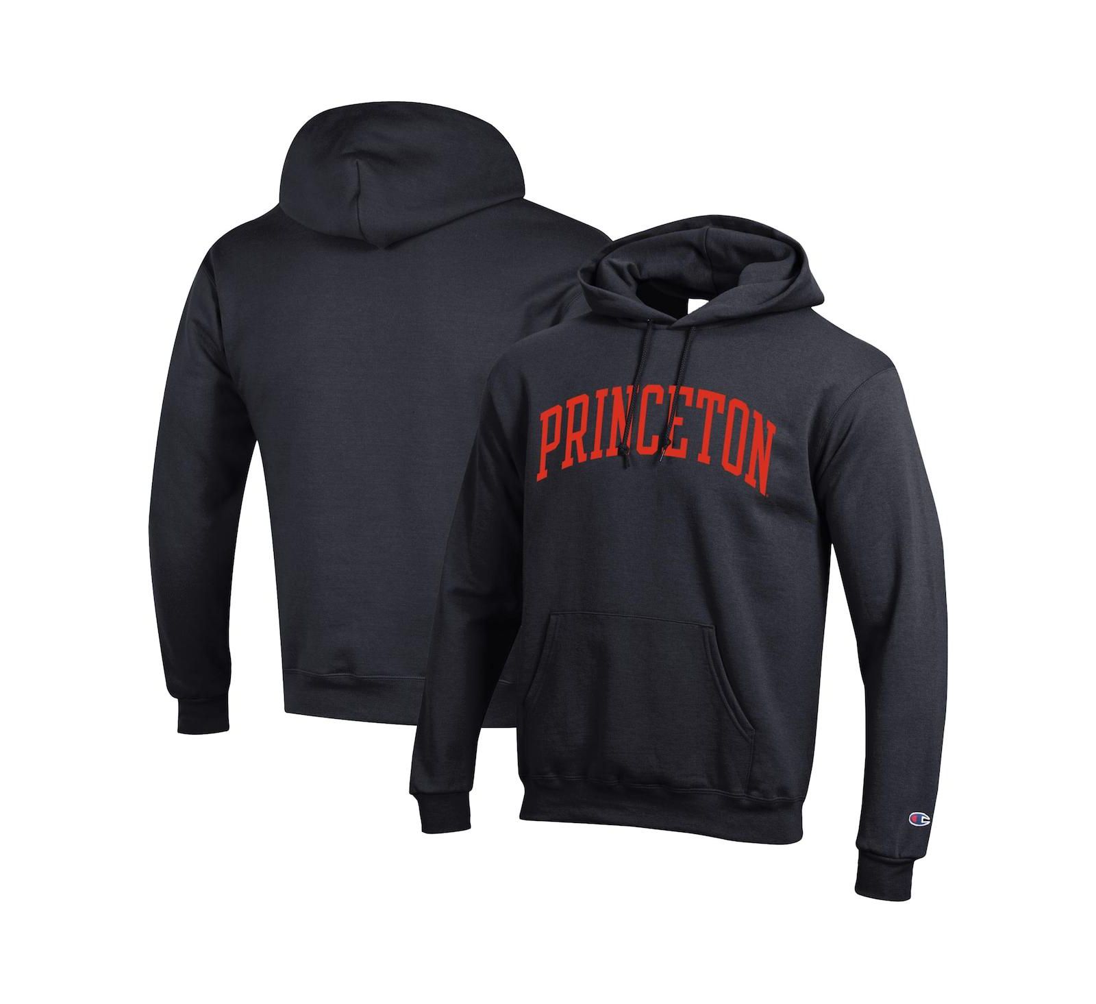 Мужское худи Champion Princeton Tigers, черное