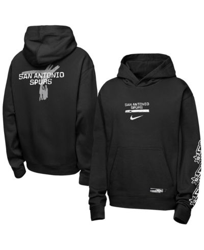 Худи Nike для мальчиков и девочек San Antonio Spurs черное