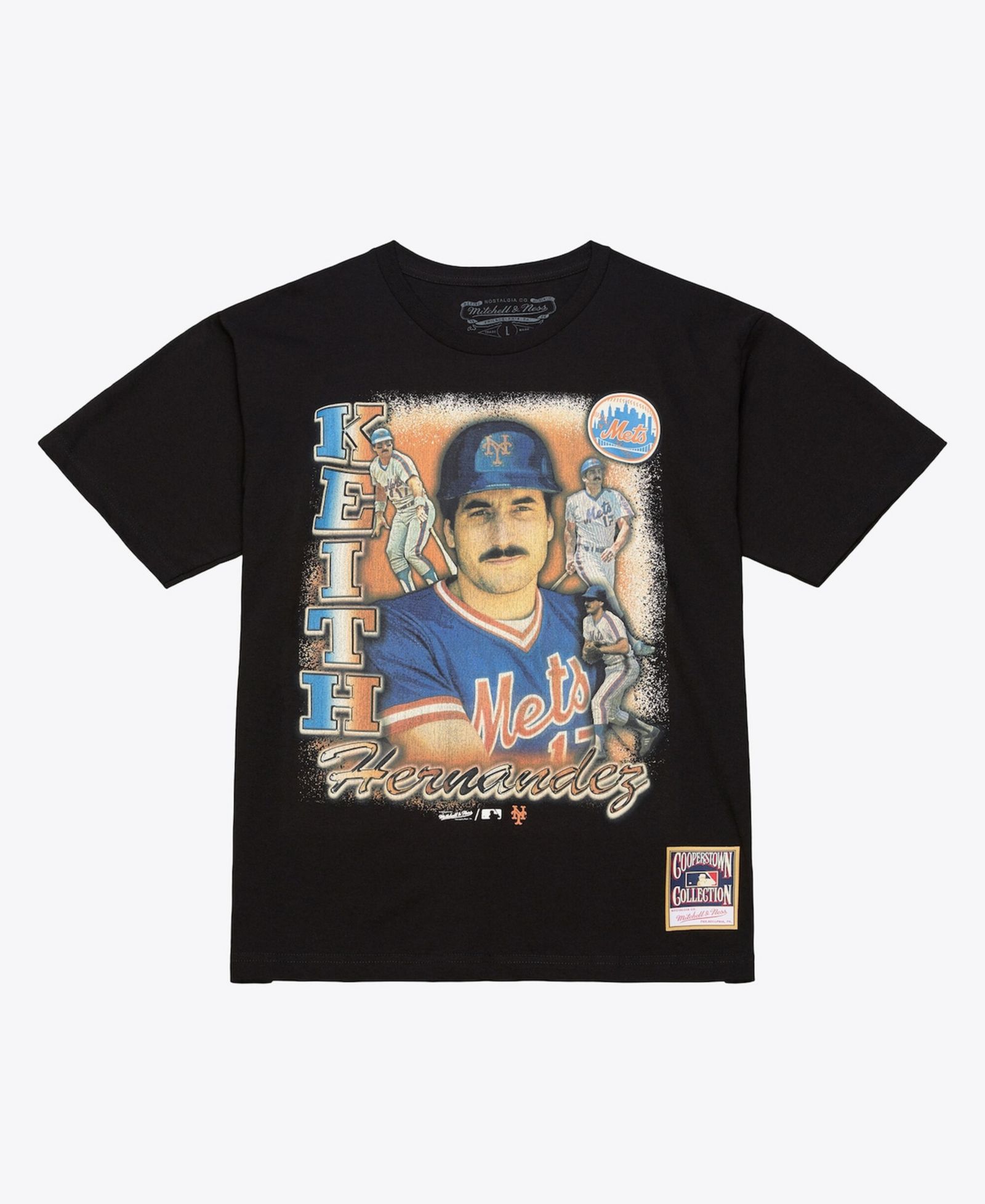 Мужская футболка Mitchell & Ness New York Mets Icon Legendary Black