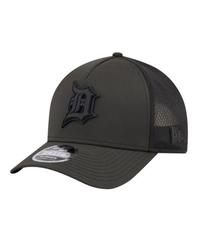 Мужская кепка New Era Detroit Tigers Badged M-Crown 9FORTY Trucker, черная