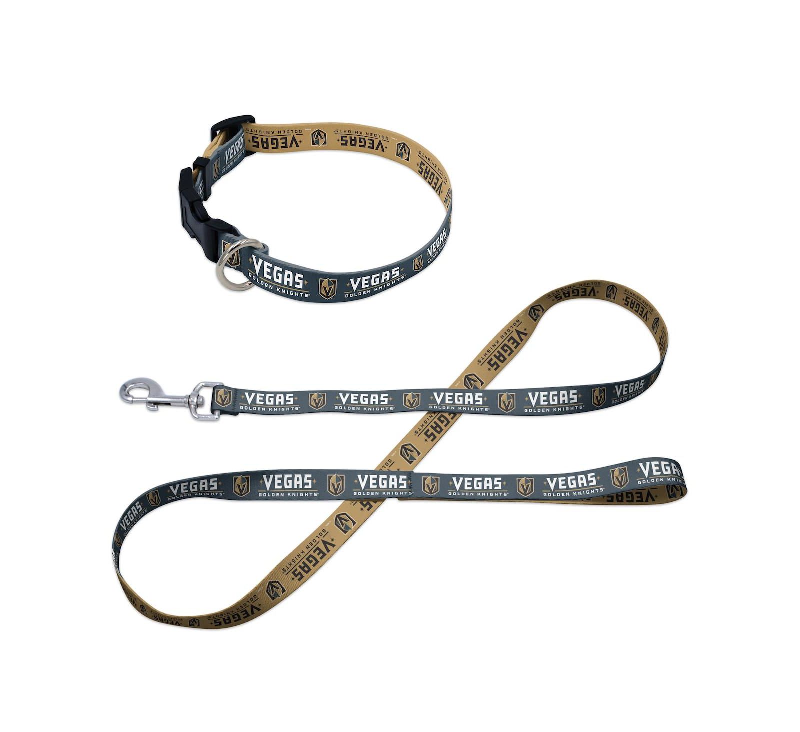 Wincraft Vegas Golden Knights Pet Leash and Collar Set
